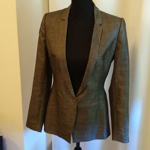 Elie Tahari Silver Sheen blazer